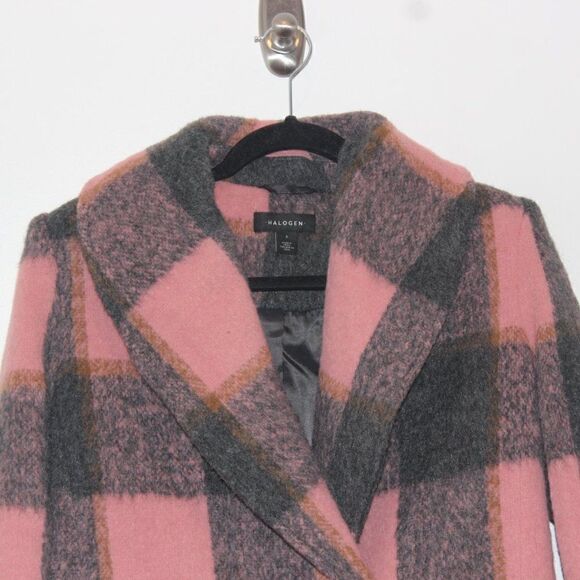 NWOT Halogen Multi Oversized Breasted Pea Coats Women's Size S - Picture 3 of 10